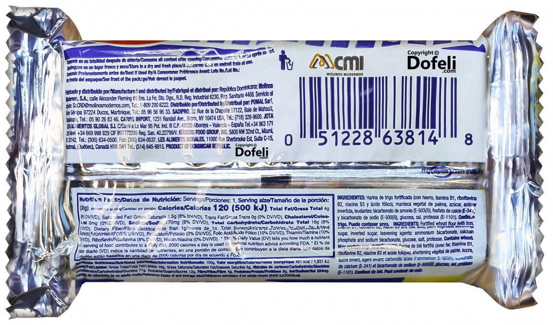 Dominican Republic's Guarina Saladitas, salted biscuits loved for generations.